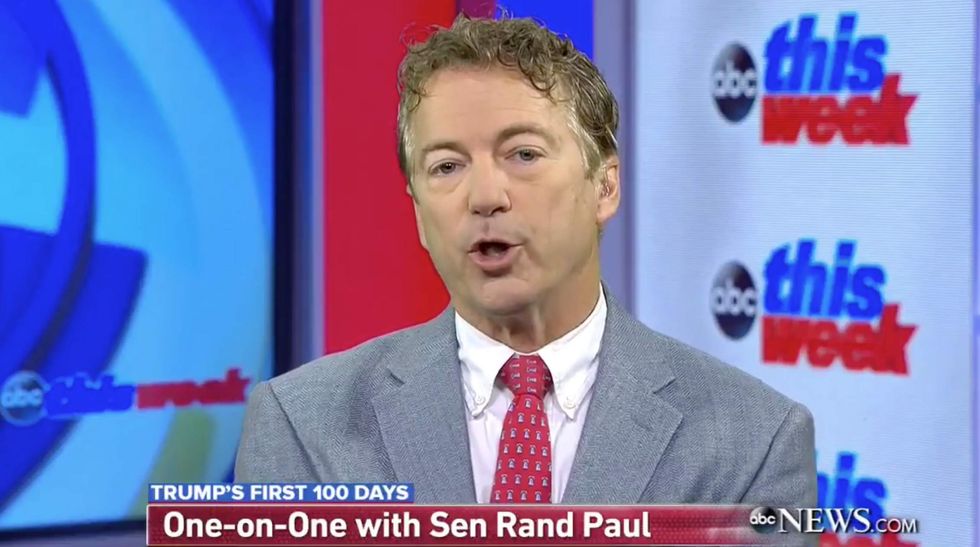 Rand Paul has an interesting solution to catch 'deep state' government leakers