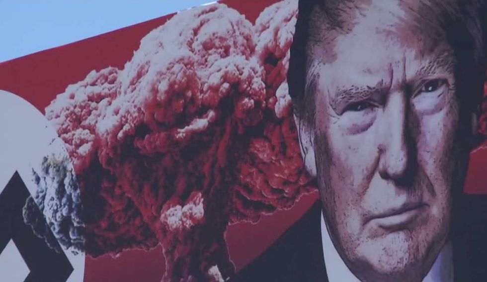 Controversial Trump billboard has led to death threats, creator says: 'A lot of hate