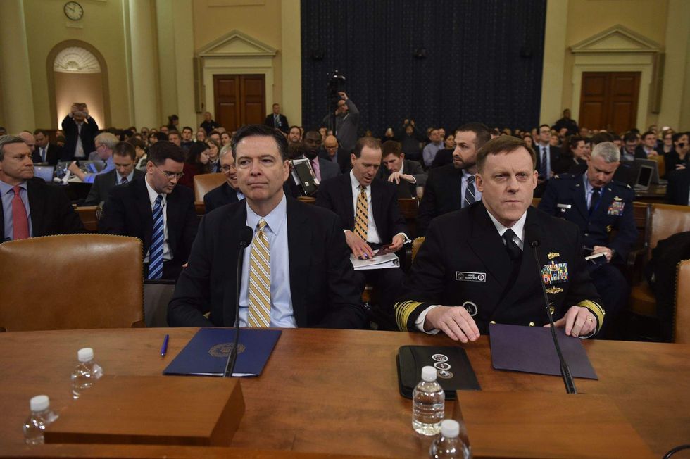 FBI Director Comey fact checks Trump's tweets during his testimony