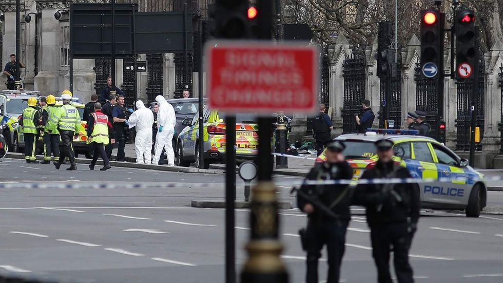 Hear the eyewitness report from the scene of the terrorist attack on Parliament