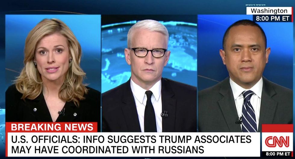 CNN: U.S. officials say info suggests Trump camp coordinated with Russians