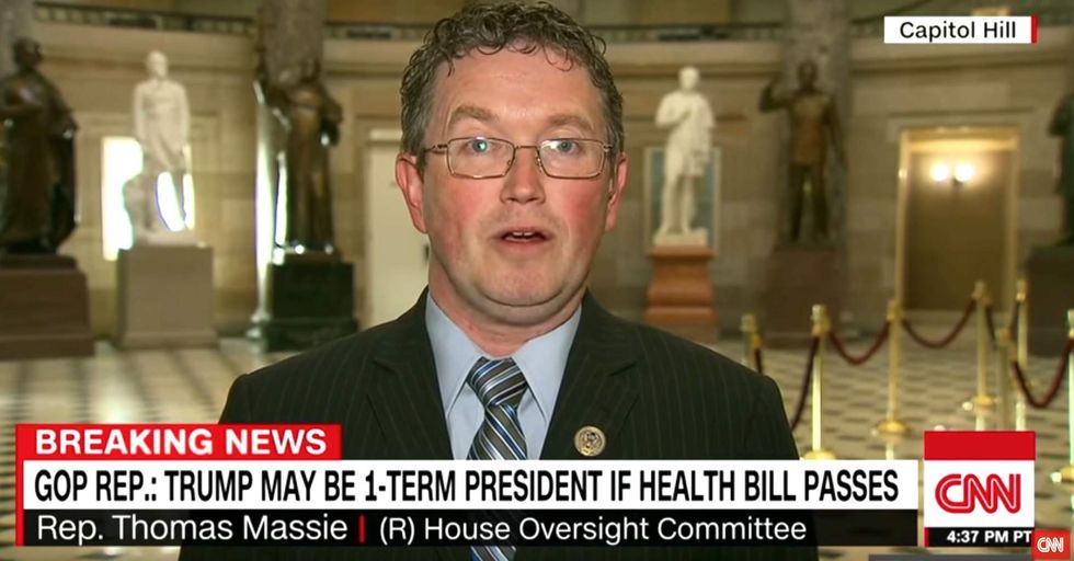 Trump will be a one-term president if health care bill passes, says Freedom Caucus member