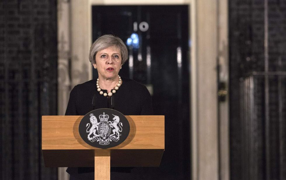 Theresa May responds to London attack: ‘We will never give in’