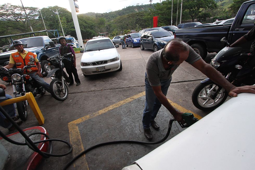 Oil-rich Venezuela is experiencing crippling gas shortages