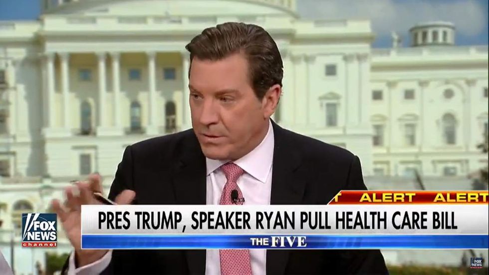 Watch: Fox News' Eric Bolling slams Paul Ryan for health care bill failure, says he misled Trump