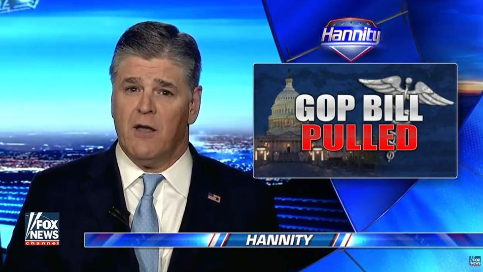 Watch: Congressional Dems go crazy before health care vote — Hannity replies with epic takedown