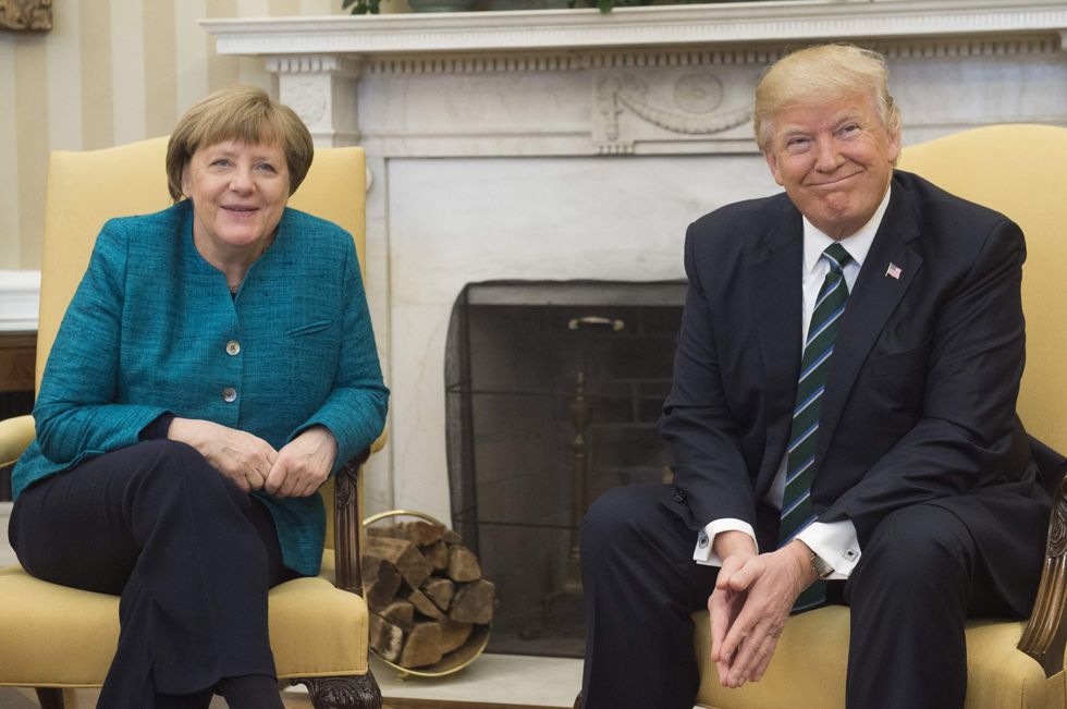 Trump expertly trolls Angela Merkel with 'outrageous' invoice for unpaid NATO defenses