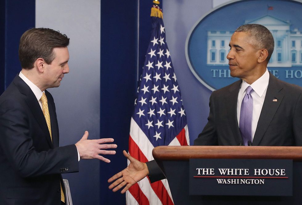 Former Obama press secretary Josh Earnest has a new job. Care to guess where?