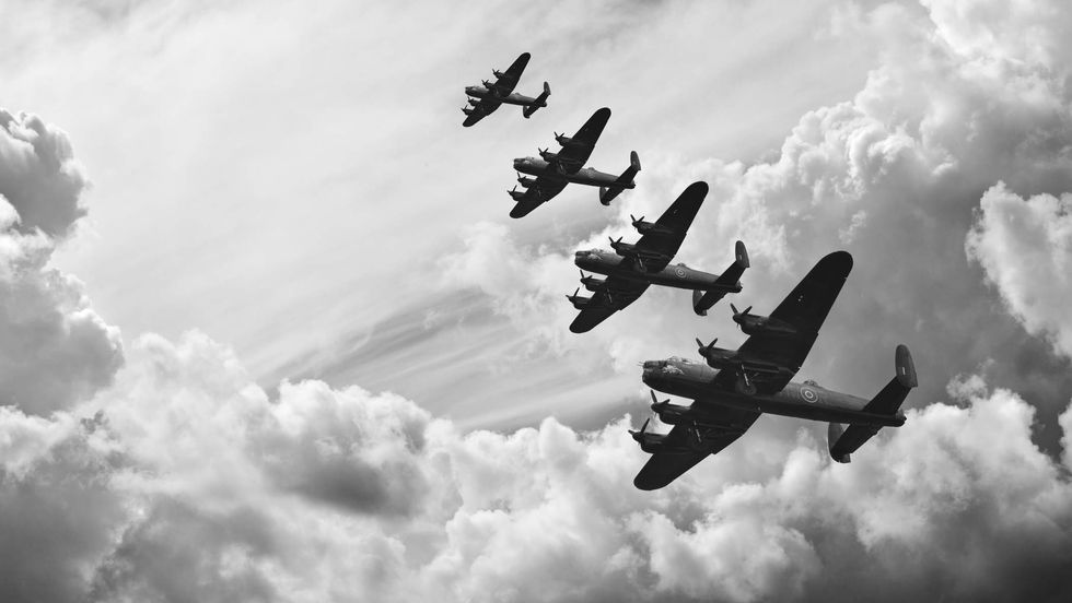 Glenn's newspaper headlines from 1942 demonstrates what fighting a war to win looks like