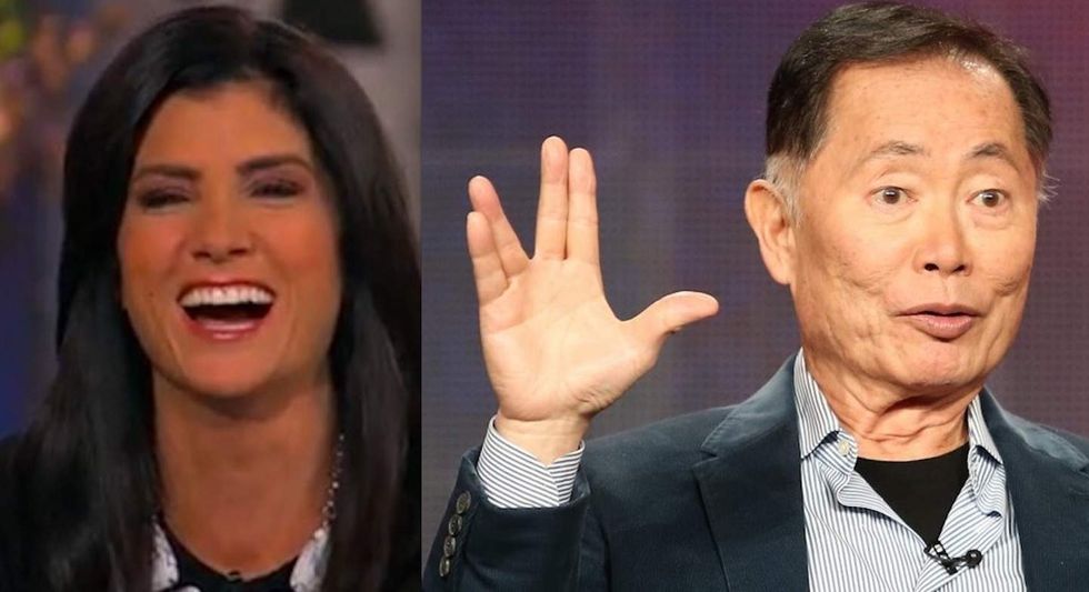 Dana Loesch leaves George Takei in warp-drive dust after he mocks Pence's marriage stance