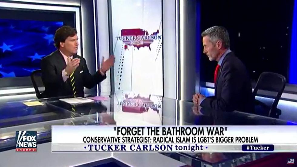 Watch: LGBT advocate says forget bathroom bills, ‘real war’ is with radical Islam