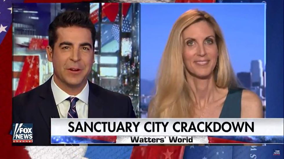Watch: Sanctuary city mayors hypocritically slammed Trump — then Ann Coulter fired back