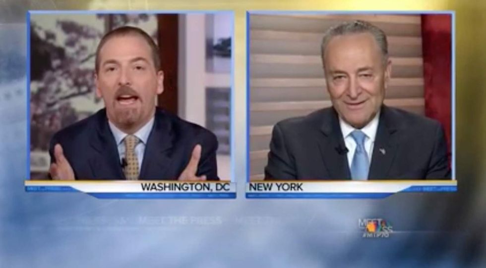 NBC's Chuck Todd mercilessly grills Chuck Schumer over his blatant hypocrisy to block Neil Gorsuch
