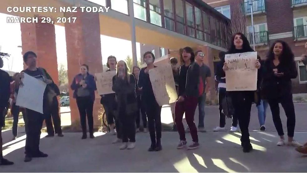 College students call for Arizona school president to resign because she rejects safe spaces