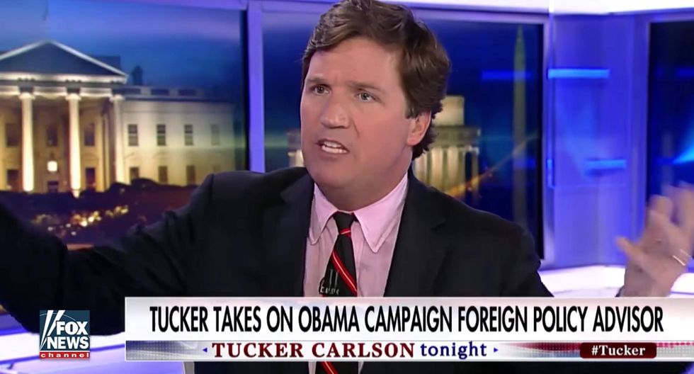 Carlson angrily confronts Obama official for evidence to back claim that Russia 'hacked' election