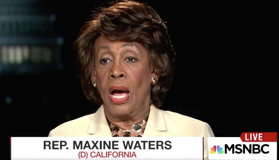 Maxine Waters says Bill O'Reilly should go to jail