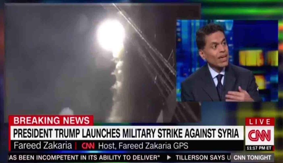 CNN anchor asks if US acted as Islamic State's 'air force' in Syria