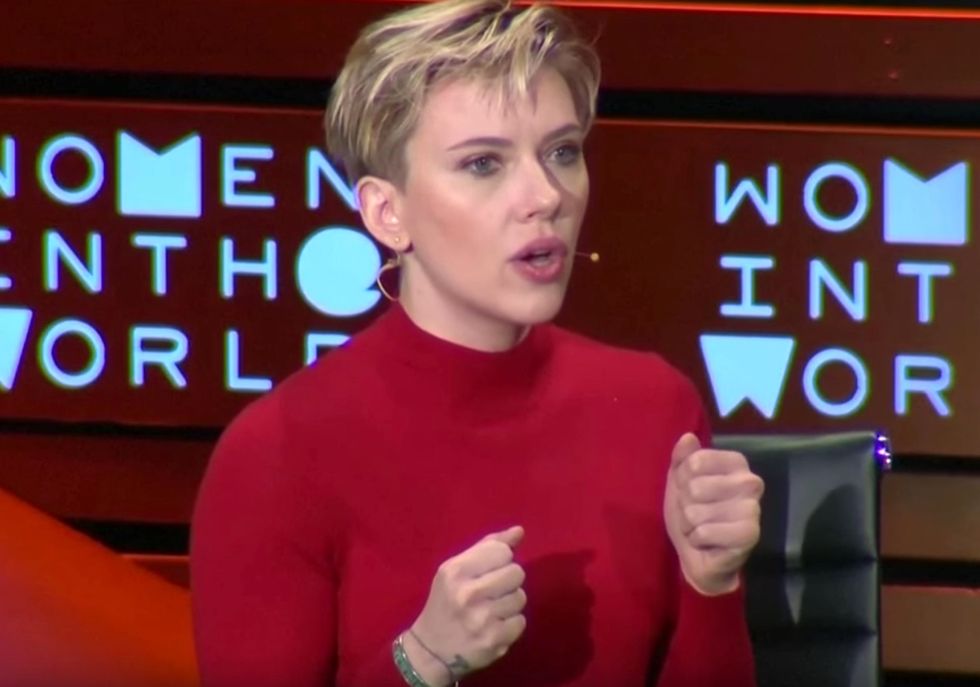 Scarlett Johansson calls Ivanka Trump 'cowardly' and 'old-fashioned