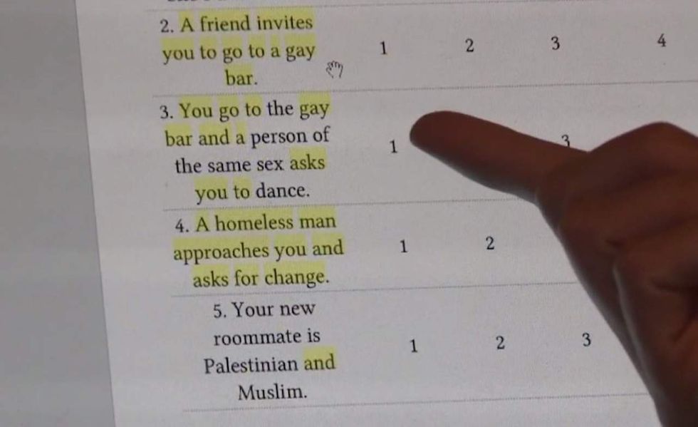 'A friend invites you to go to a gay bar': Sixth-graders get survey from teacher—and outrage erupts