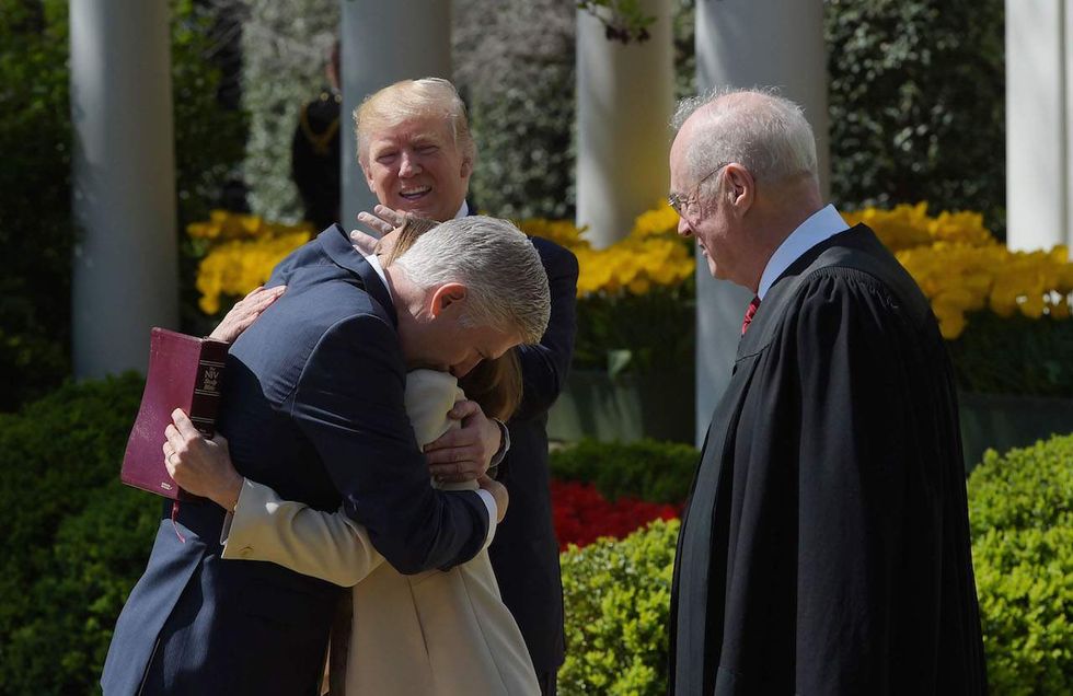 Neil Gorsuch sworn in as Supreme Court justice