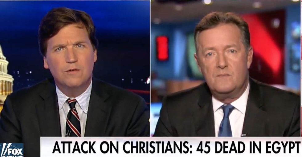 Piers Morgan slams mainstream media for ignoring ISIS attack on Egyptian Christians
