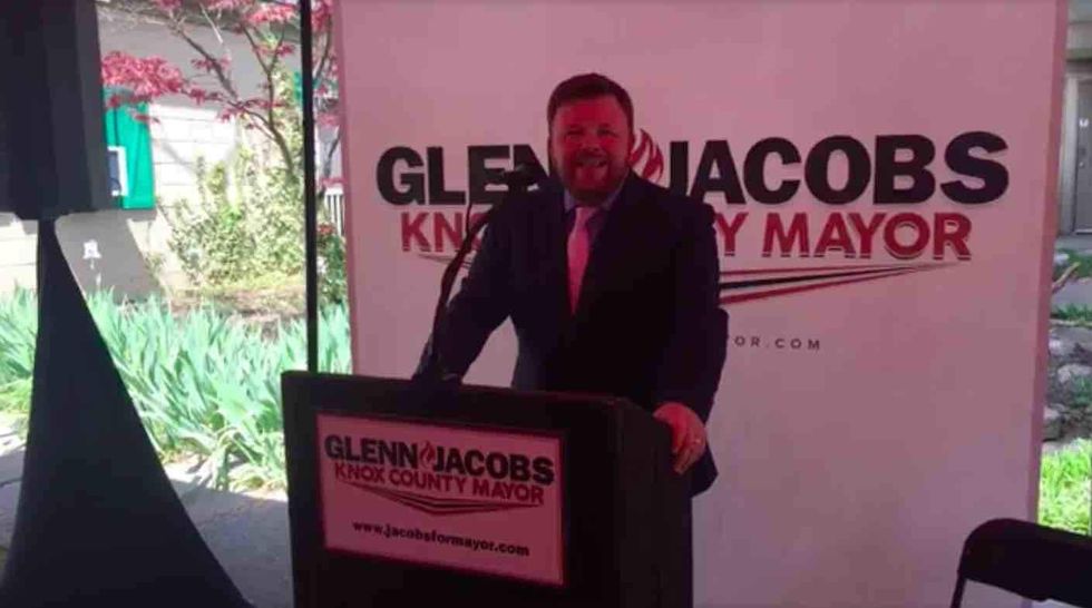 Former wrestling star announces run for public office
