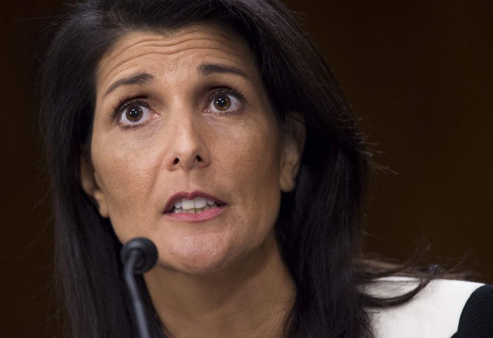 Nikki Haley berates Russia for vetoing UN resolution on Syrian chemical attack