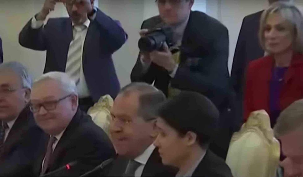 Watch: Russian foreign minister confronts NBC's Andrea Mitchell about her 'manners