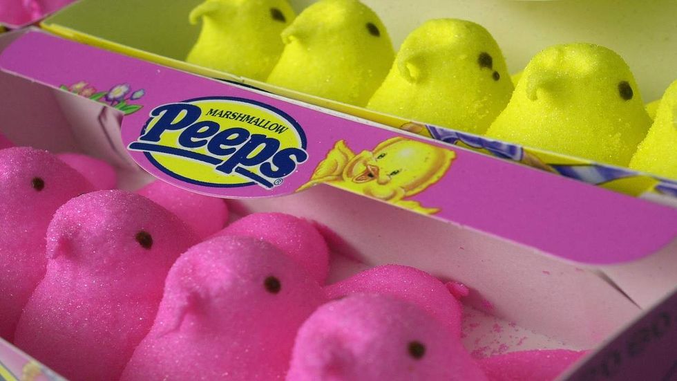 Somebody (not Jeffy) ate 255 Peeps in 5 minutes