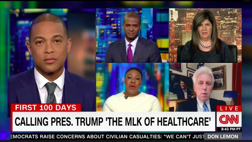 Video: CNN host angrily shuts down panel featuring Trump defender Jeffrey Lord