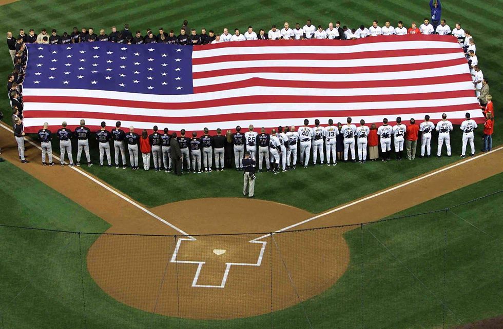 NBC Sports writer excoriated on Twitter after saying American flag is political