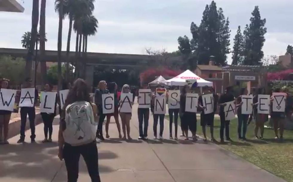 Professor at major college lets students protest Trump instead of taking final exam