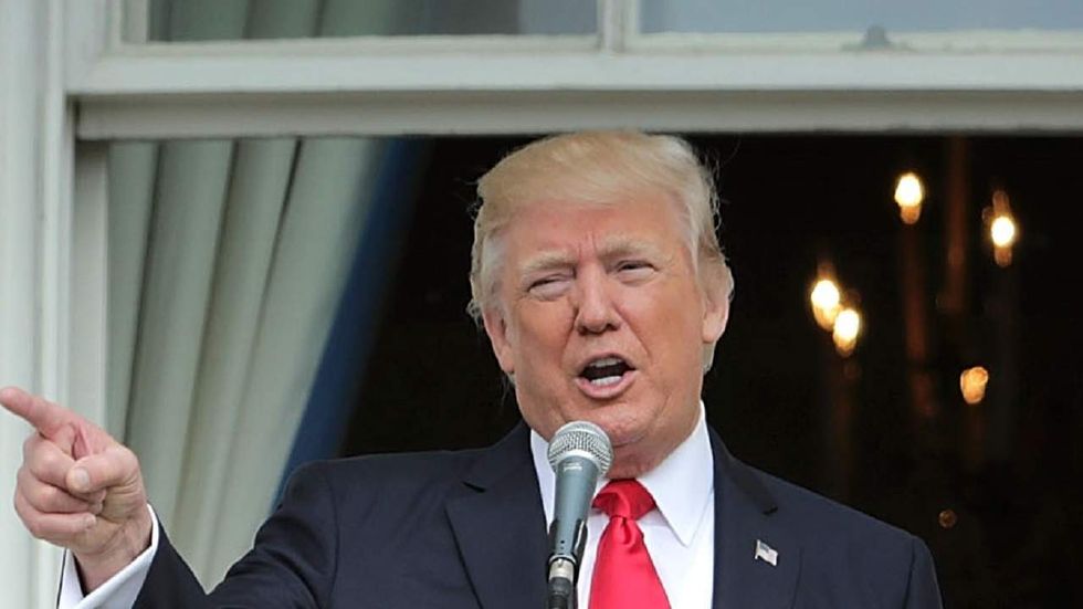 Here is the latest reason people have found to protest Trump