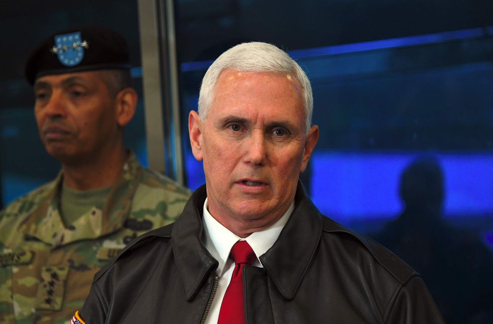 Mike Pence made surprise visit to Korean DMZ — then he put North Korea on notice