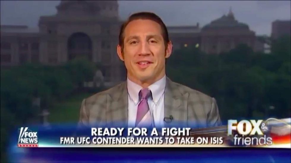 Former UFC fighter will re-enlist in Army Special Forces after US drops MOAB in Afghanistan
