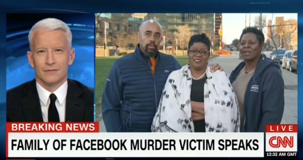 Family of man murdered in Facebook video shows incredible profession of faith on CNN