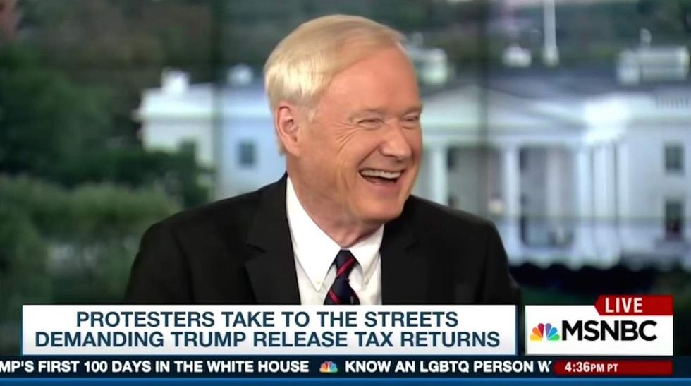 ‘That would be a great leak’: Chris Matthews wants IRS employees to leak info about Trump’s taxes