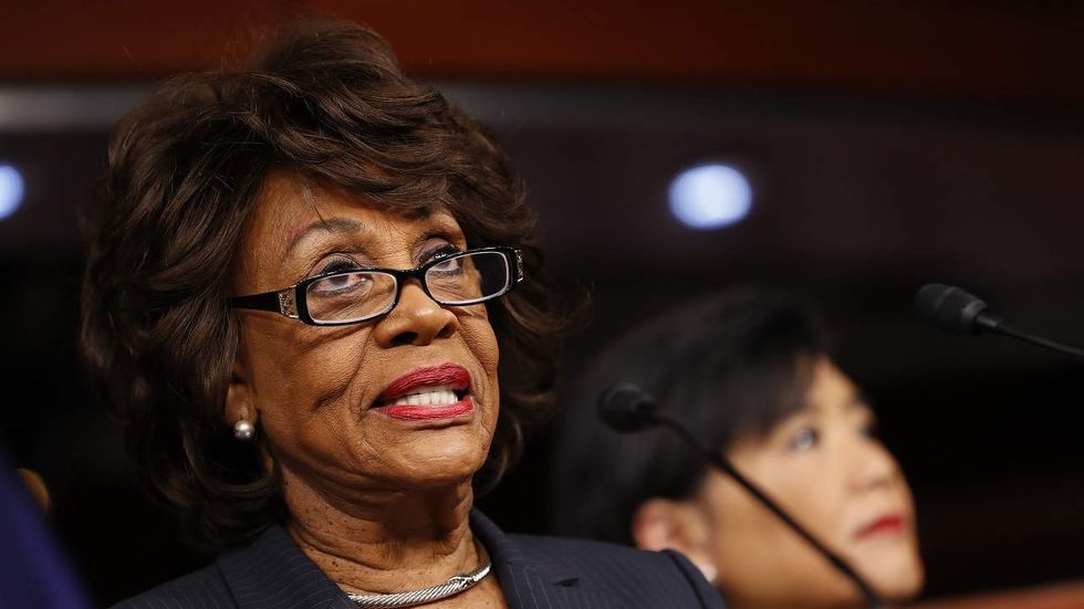 Maxine Waters is asked to defend her calls for impeachment and responds by denying she did so
