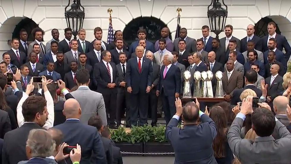 I'm an idiot': New York Times sports editor on misleading photos of Patriots' visits to White House
