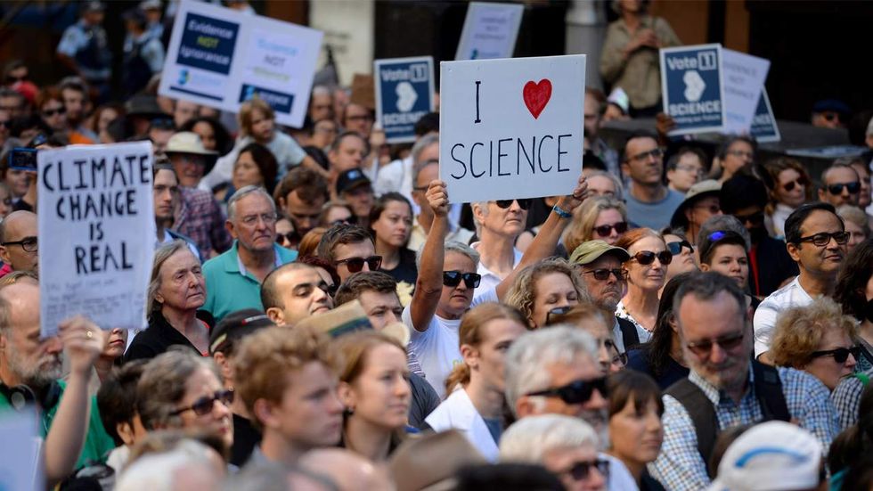 Scientists rally across US to ‘defend’ science — but closer look reveals a different motive