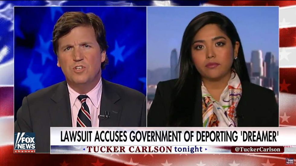 Watch: Tucker Carlson has epic battle with illegal immigrant who became Goldman Sachs executive