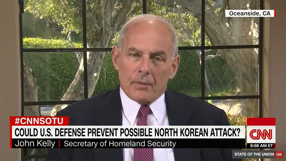 Watch: Secretary of homeland security issues dire warning about North Korea nuclear missile strike