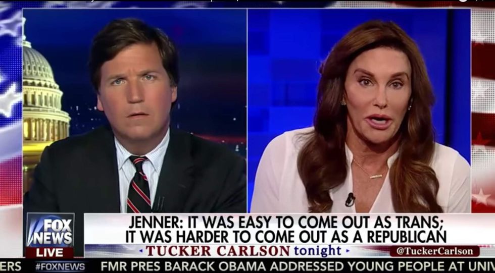 Watch: Caitlyn Jenner tells Tucker Carlson why she's disappointed in Trump, but still a Republican