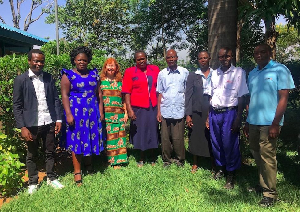 Meet the red-haired 'African mum' of western Kenya