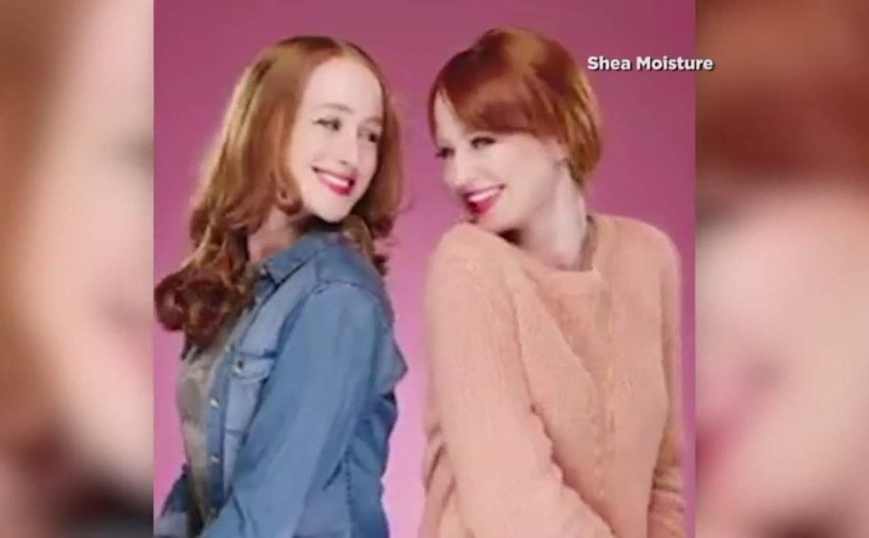 Black women offended when hair-care company runs ad reaching out to whites. The walk back is swift.