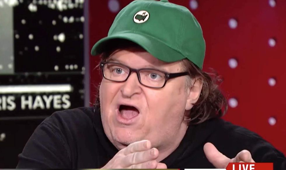 MSNBC host says he hopes Trump succeeds on North Korea, here's Michael Moore's response