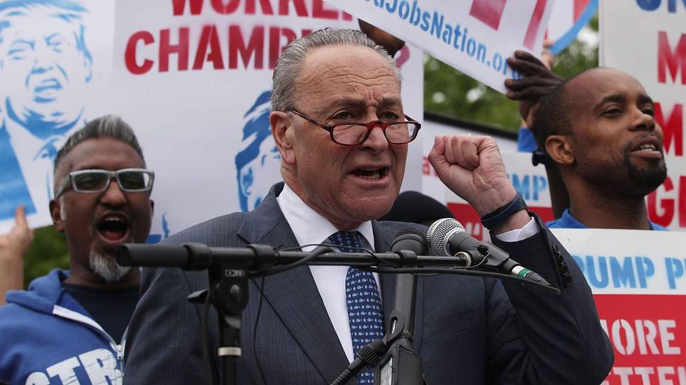 Sen. Chuck Schumer says NYC cops shouldn't guard Trump family if feds don't pay for it