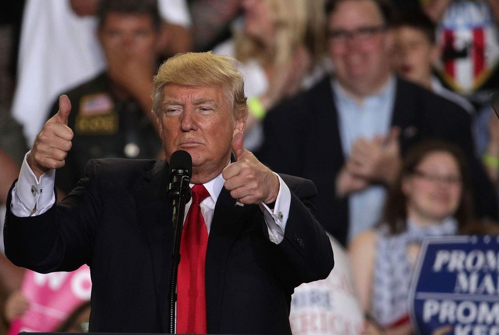 Trump obliterated the mainstream media from his rally in Pennsylvania