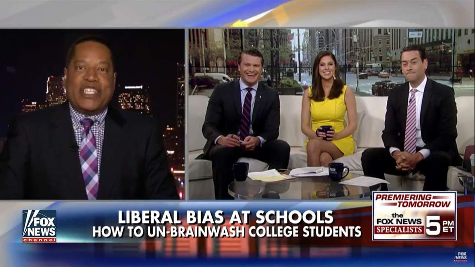 Conservative Larry Elder instructs parents on how to ‘un-brainwash’ their liberal kids