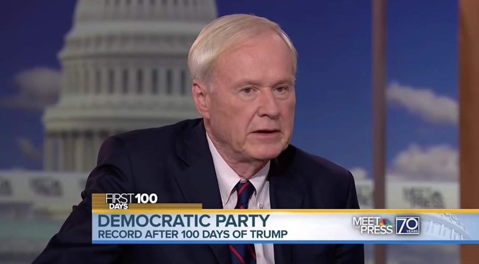 MSNBC's Chris Matthews has a surprising take on whether the Democrats have moved 'too far left